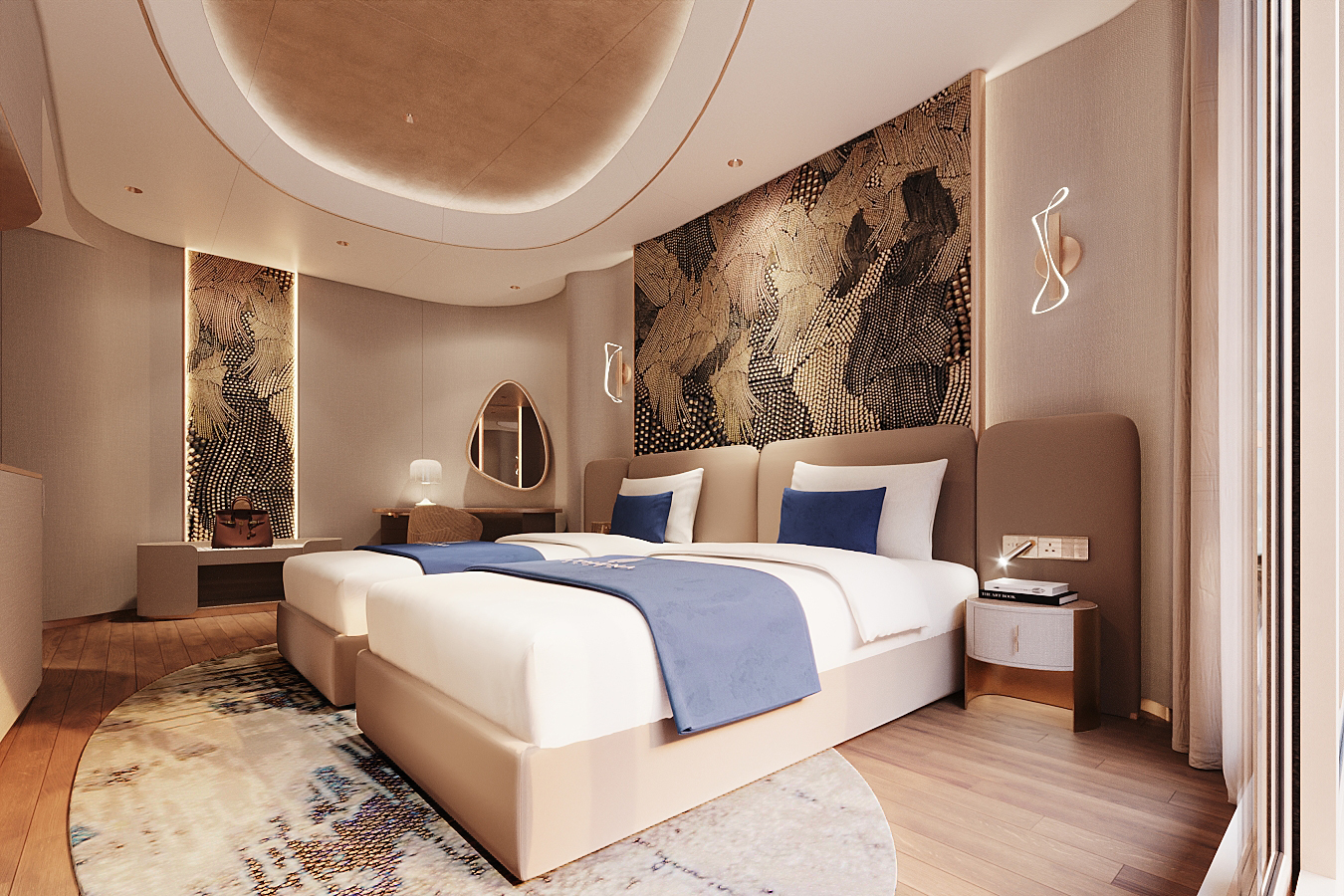 Athena Connecting Balcony Cabin