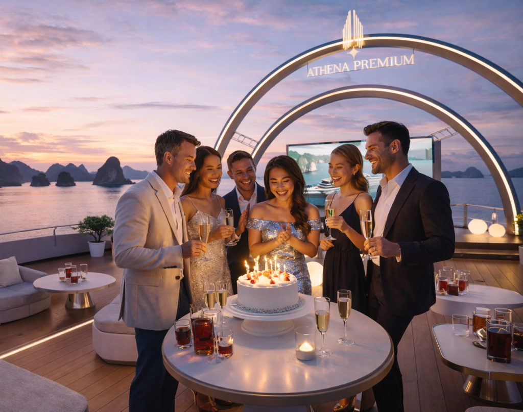 在豪华邮轮上纪念难忘的里程碑