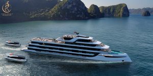 A design led philosophy blending contemporary luxury spatial balance and immersive connection with Ha Long Bay