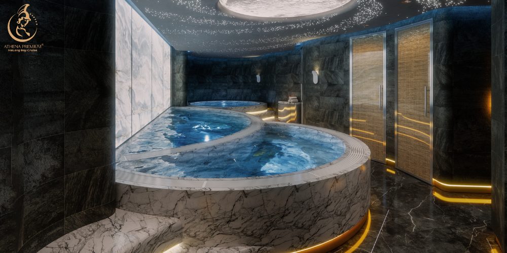 Wellness oriented design integrating spa onsen yoga and sensory calm into the overall spatial experience