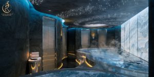 Experience authentic Japanese onsen bathing designed for deep calm and balance