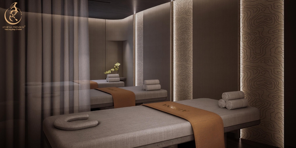 Wellness facilities extend relaxation and create harmony throughout the cruise journey