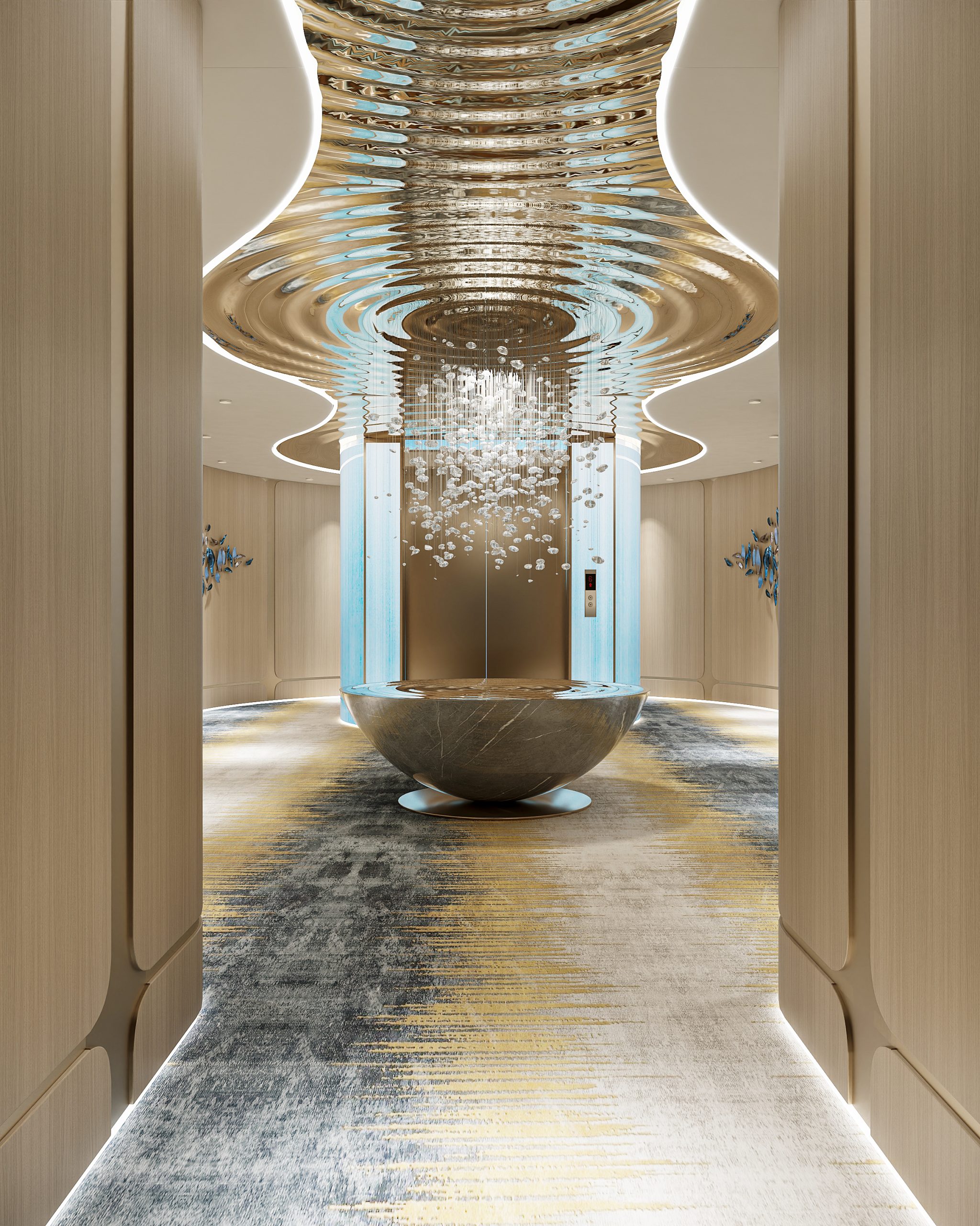 以灵感源自下龙湾诗意韵律的未来主义设计